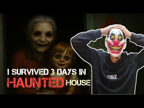 I Survived 3 Days in a Haunted House for $10,000 | Dread Flats