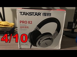 The Takstar Pro 82 Is Bad
