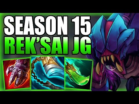 This is how YOU can CLIMB FAST with REK"SAI JUNGLE in Season 15! - Gameplay Guide League of Legends