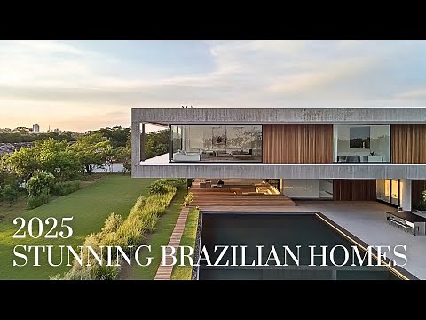 Stunning Brazilian Homes 2025: Modern Designs in Nature