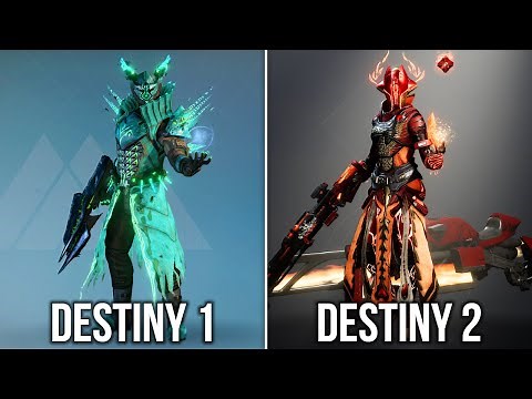 The Evolution of Destiny Fashion! (Destiny 1 to Destiny 2)