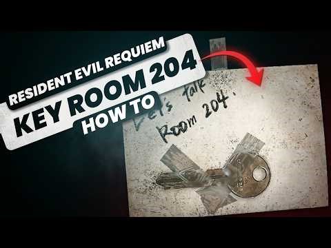 How to Get The Key to the Room 204 Location | Step-by-Step Guide - Resident Evil Requiem