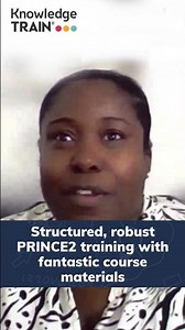 Structured, robust PRINCE2 training with fantastic course materials