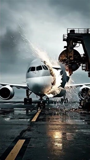 Giant Cutters and Excavators Take Apart Qatar Airways A350 🏗️💪