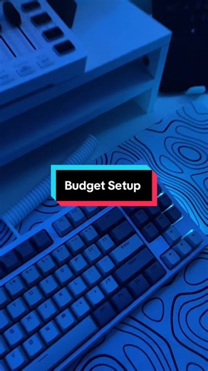 My budget setup #setuptok #techtok #budgettech #budgetgaming