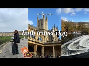 London to Bath Day Trip Vlog | Most Beautiful UK City?