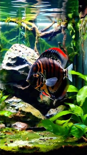 This is the newest color variant of the discus fish | MisterAquarium96