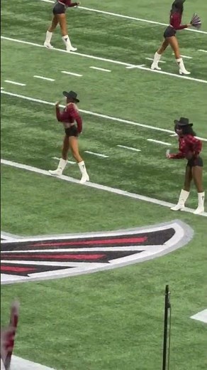 Falcons Cheerleaders Dance to Boots on the Ground | Game Day Hype 🔥🏈 #riseup #falconscheerleaders
