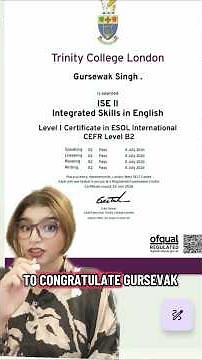 B2 English test (ISE II) | SELT | Trinity College London for Skilled worker Visa#english #b2 #ukvi
