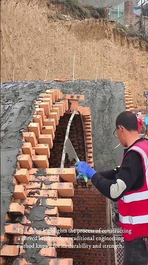 Constructing a Curved Brick Arch 🧱🏗️