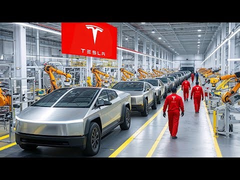 How It's Made: Tesla Cybertruck, Electric Motors, Autopilot