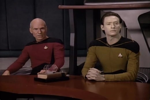 1.3K views · 57 reactions | Starfleet Records. Androids. Data. Service to the Fleet: Captain Picard's extraordinary defense made Starfleet Command realize that Data was not simply a machine and, like all new life, must have the right to choose and the freedom to decide for himself. For this reason, Data continued to fulfill his duty as a Starfleet officer, being third in command. Source: TNG: "The Measure of a Man" Star Trek Star Trek. Live the experience. | Starfleet Command | Facebook