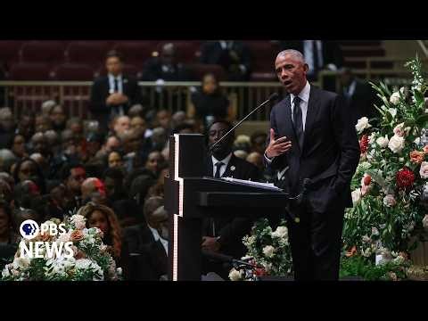 WATCH: Obama calls on Americans to 'step up' like Jesse Jackson for a better future