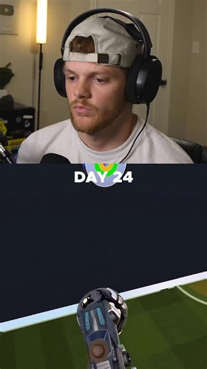 Day 24 racing @amustycow to pinch in the impossible goal #uuest #rocketleague #rl | UUEST
