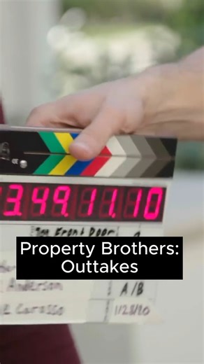 Some moments were just too good to make the final cut. 🎬 | Property Brothers