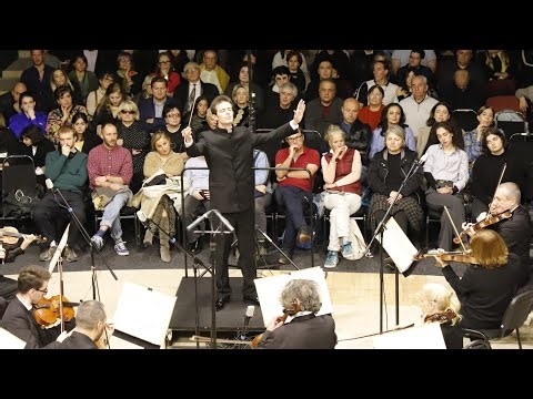 Temur Kvitelashvili, Jr. - Beethoven: Symphony No.7 (II Mov.) with Georgian Philharmonic Orchestra
