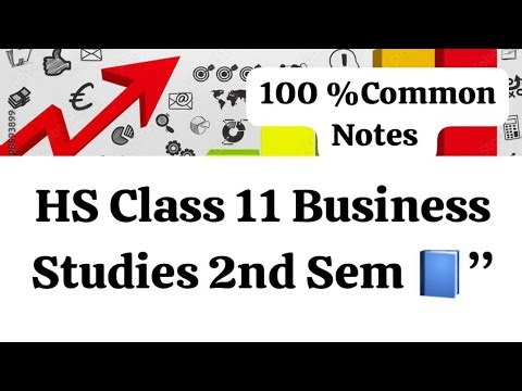 HS Class 11 Business Studies 2nd Semester 2025 | Most Important Suggestion | 90+ Marks Strategy
