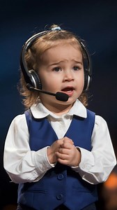 28K views · 317 reactions | She’s not even two years old, can barely talk—and yet the second she slipped on those oversized headphones and sang one simple word—“Mommy”—millions were instantly hooked. What came out of her mouth was so pure, so unexpectedly beautiful, the internet couldn’t handle it. Warning: this tiny performance might just break your heart in the best way possible. | The Golden Touch | Facebook