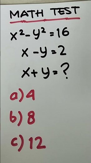 Math Test | Mengapa Anda Gagal di Soal Sederhana: Ujian Math Test Terbaik!