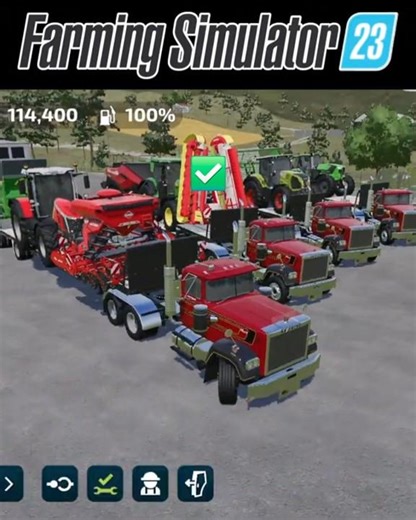 🤑🎮Farming Simulator Mobile 23|#fs23|#shorts|#automobile|#SK_GAMING_FS|
