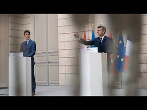 Conférence de presse avec Justin Trudeau, Premier ministre du Canada