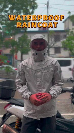 Waterproof Raincoat Motowolf Version 3 - Stay Dry on Your Motorcycle