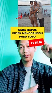 303K views · 3.2K reactions | Menghapus objek mengganggu pada foto #editfoto #tutorial #tipsandroid | Miftahul Muttaqin | Facebook