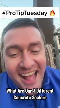 What Are the 3 Different Concrete Sealers for My Concrete