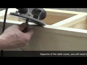 9 Flush Trim Router Face Frame