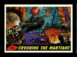 TOPPS 1962 MARS ATTACKS CARDS