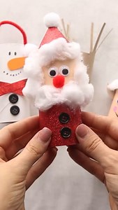 166K views · 654 reactions | Toilet Paper Roll Christmas Crafts ❤️ Search “Christmas Toilet Paper Roll Crafts” on my site for the full tutorial. I used paper rolls, cotton balls, pipe cleaner, paper, buttons, googly eyes and pom poms to make these. #christmascrafts #holidaycrafts #kidsactivities | The Best Ideas for Kids | Facebook