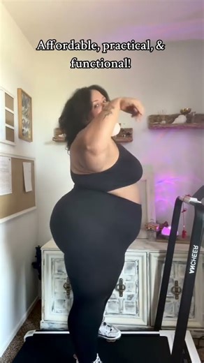 Plus size friendly walking pad treadmill！#plussize #walkingpad