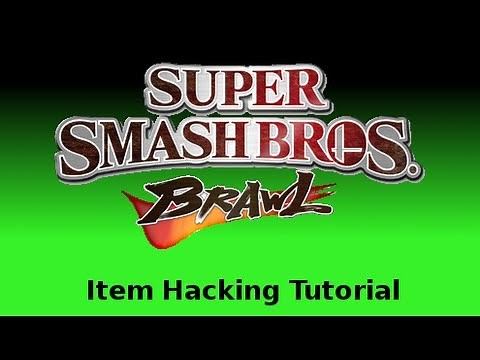 Super Smash Bros. Brawl Item Hacking Tutorial
