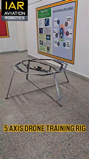 IAR AVIATION & ROBOTICS on Instagram: "IAR Aviation & Robotics We specialize in designing, developing, and supporting all types of UAVs, drones, FPVs, and UGVs for the defense sector. Our comprehensive solutions include: Lab Equipment 1) 5-Axis Indoor Drone Training Rig 2) Mechanical Drone Testing Simulators 3) Drone Troubleshooting & Maintenance Equipment 4) Drone Endurance & Payload Testers 5) 3-Axis Telescopic Drone Training Rig (Indoor) 6) 3-Axis Gyro Drone Training Rig (Indoor) 7) 5-Axis Dr