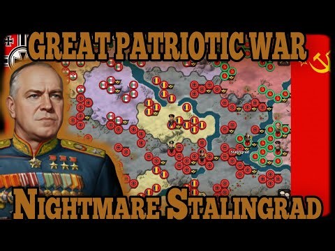 STALINGRAD NIGHTMARE DIFFICULTY! ( Soviet Generals Only ) Great Patriotic War