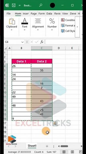 No More Gaps! Paste Data Without Blank Spaces in Excel | Hidden Excel Trick #excel #exceltricks