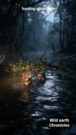 Giant River Otters: The Midnight Hunting Team of the Amazon | Wildlife Documentary