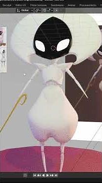 Modelando a Lance desde cero en Blender (Muy claro y directo)#hollowknightsilksong