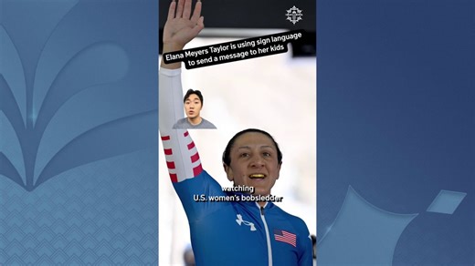 Why Elana Meyers Taylor is using sign language after bobsled runs