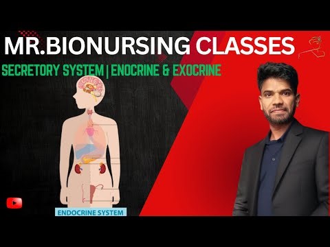 SECRETORY SYSTEM | ENDOCRINE | EXOCRINE | DEFINITION & TYPES OF GLAND #09