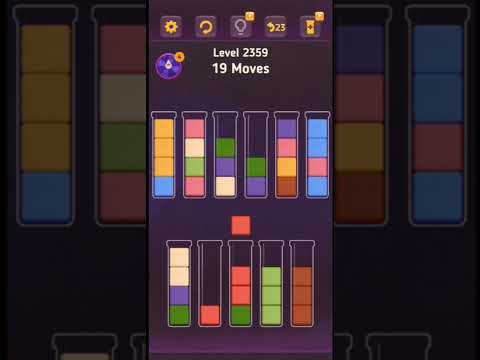 Block King Sort Puzzle Level 2356 to Level 2360