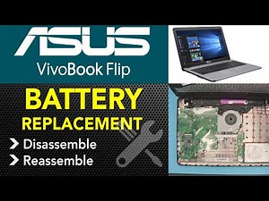 Asus Vivobook X543b Battery Replacement Guide !!!