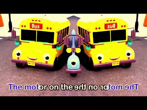 Wheels On The Bus 🚌 Go To Town | DARK FX Remix 🔊 Viral Sound Takeover effects