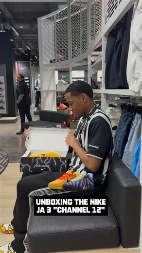 92K views · 1.3K reactions | The perfect mismatched sneaker for any rotation. Reserve the Nike Ja 3 “Channel 12” on the Foot Locker app by 4PM EST tomorrow before they drop on 9/05. | Foot Locker | Facebook