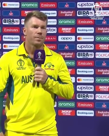 Bengaluru witnessed a David Warner special against Pakistan 😍 Watch the aramco #POTM highlights of his 163-run blitzkrieg 🎥 #CWC23 #AUSvPAK | ICC - International Cricket Council