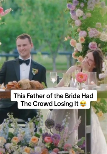 Father of the Bride Speech Brings Laughter at Wedding