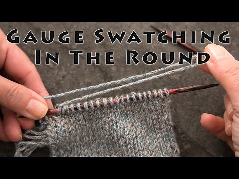 #KnitTip: Gauge Swatching in the Round