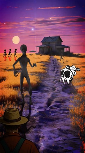 Universal Language UFO - #animation #retro #shortvideo #cartoon