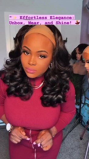 Ready to upgrade your style game with zero fuss? Our glueless wigs are here to make it happen. 🙌📦 Watch how simple it is to transform your look in seconds! No glues, no mess - just flawless hair that's ready to slay.👑 Feel like the queen you are and conquer your day with confidence. Our wigs are designed for busy women who want beauty without the hassle. Tag a friend who needs to see this effortless transformation or drop a 💖 if you're ready to glam up your life!Discover convenience, discove