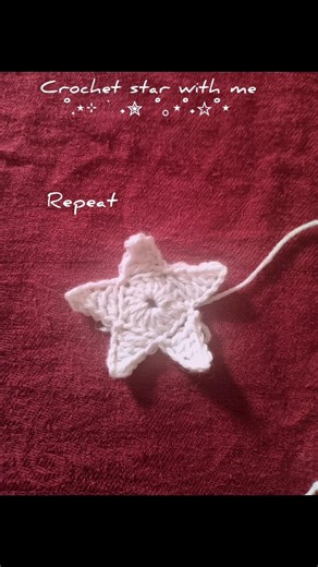 Cute Crochet Star ✨ Easy DIY Tutorial #viral #crochet #crocheting #handmade #star